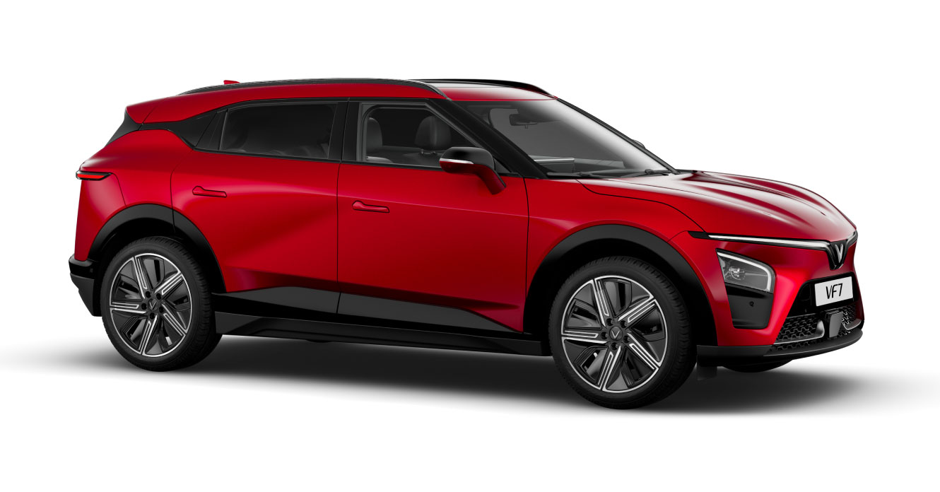 Vinfast VF7 - Màu đỏ